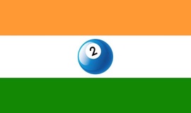 Legal Online Lottery in India Flag
