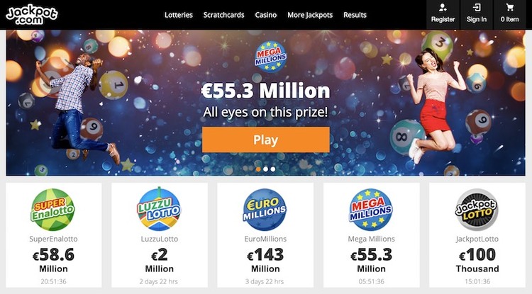 Jackpot.com Homepage