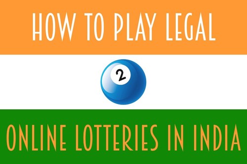 Legal Online Lottery in India Flag