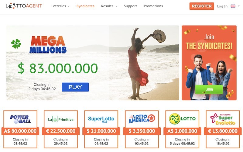 Lotto Agent Homepage