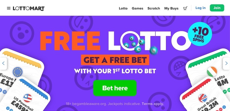 Lottomart Homepage