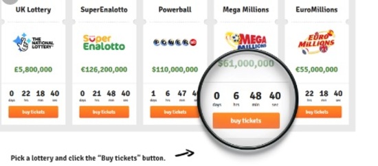 Online Lottery Site Example