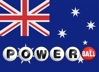 Play US Powerball from Australia Flag With Logo