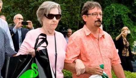 Powerball Jackpot Winner Gloria Mackenzie and Son Scott Mackenzie